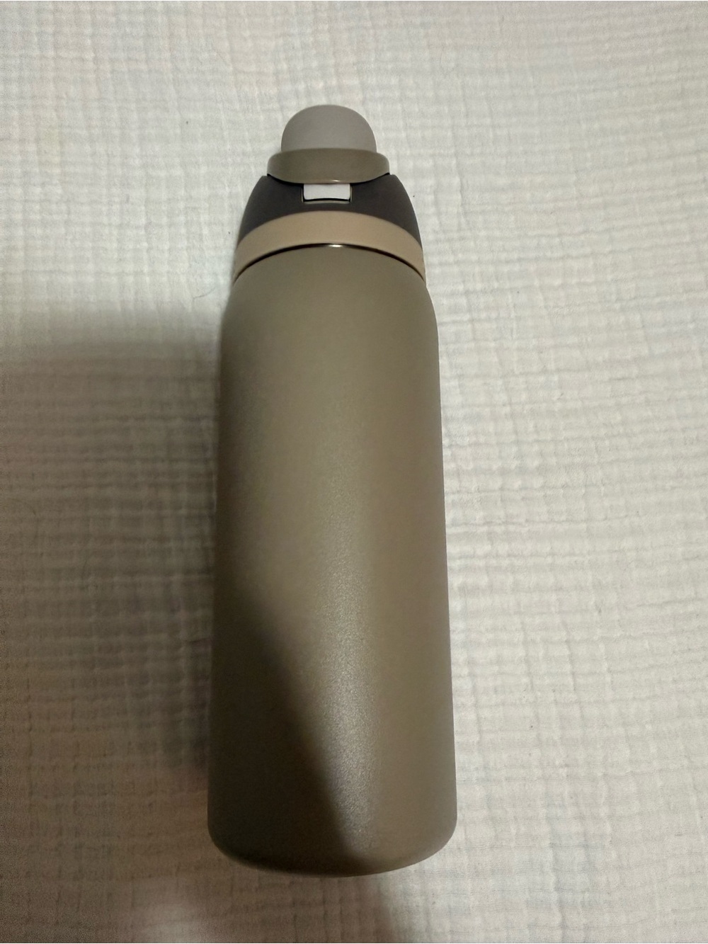 Owala Beige and Brown Insulated 32oz Water Bottle - Picture 2 of 7